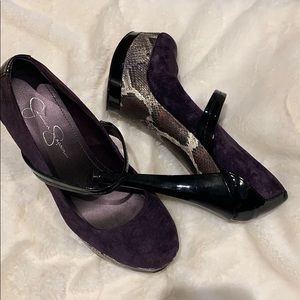 Purple Jessica Simpson’s Heels